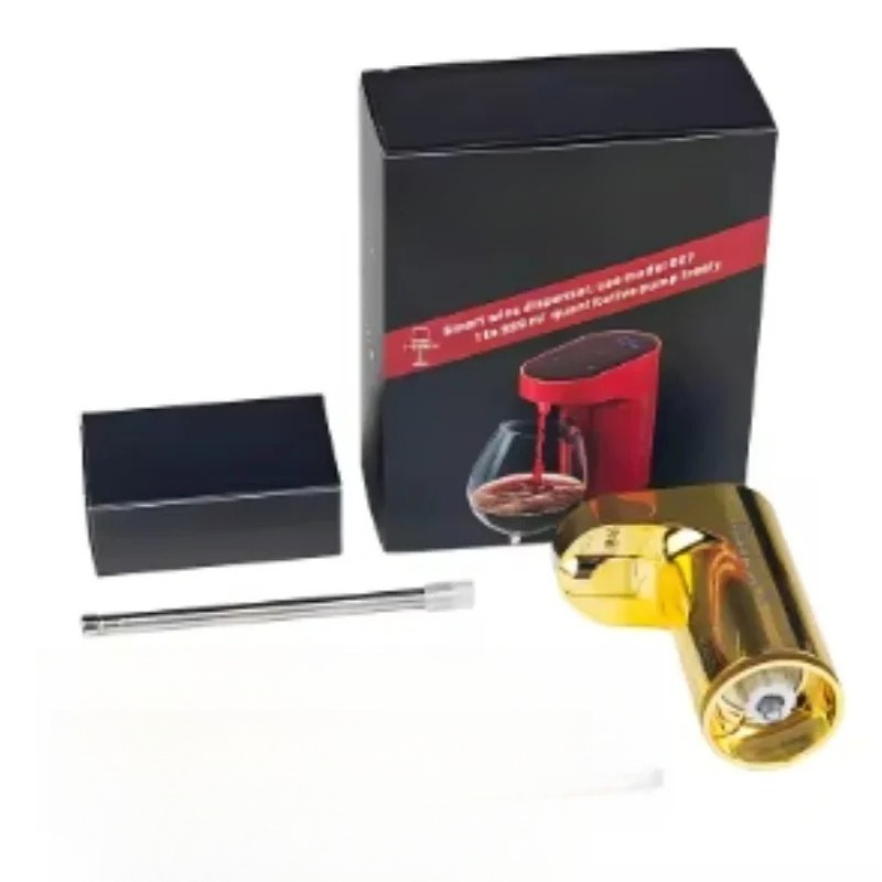 Wine Aerator Pour - 휴대용 전기 와인 디스펜서 (내장 에어레이터,