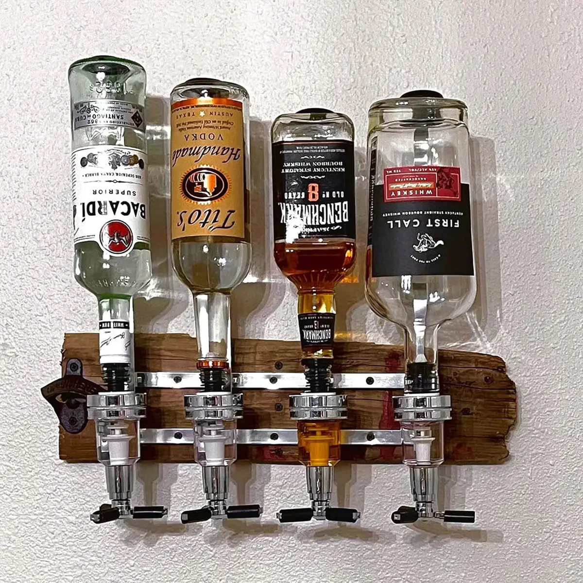 Whisky Beer And Wine - 1~6병용 알코올 음료 디스펜서, 벽걸이 및