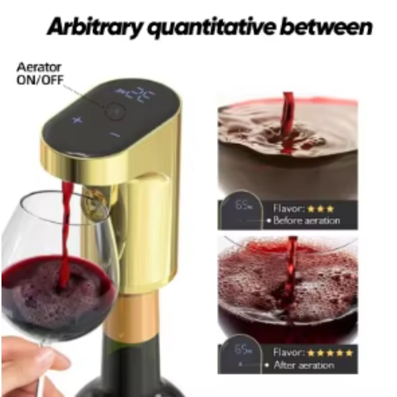 휴대용 전기 와인 디스펜서 (내장 에어레이터, 충전식  - Wine Aerator Pour 리뷰 및 가격